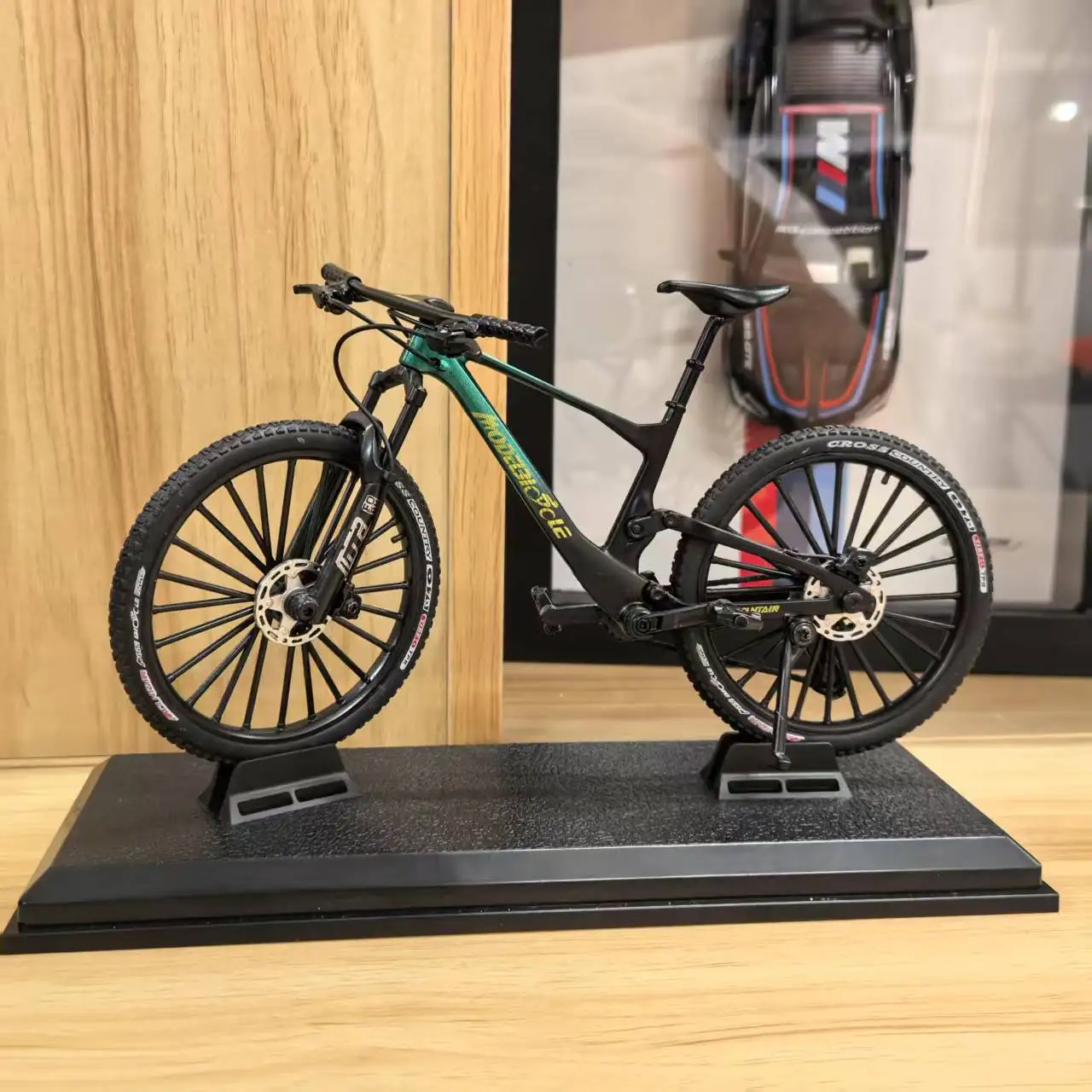 1:6 fietsmodelbasis, verzamelaarskeuze, woondecoratie, perfecte match voor fietsornamenten, geschikt voor veel modellen