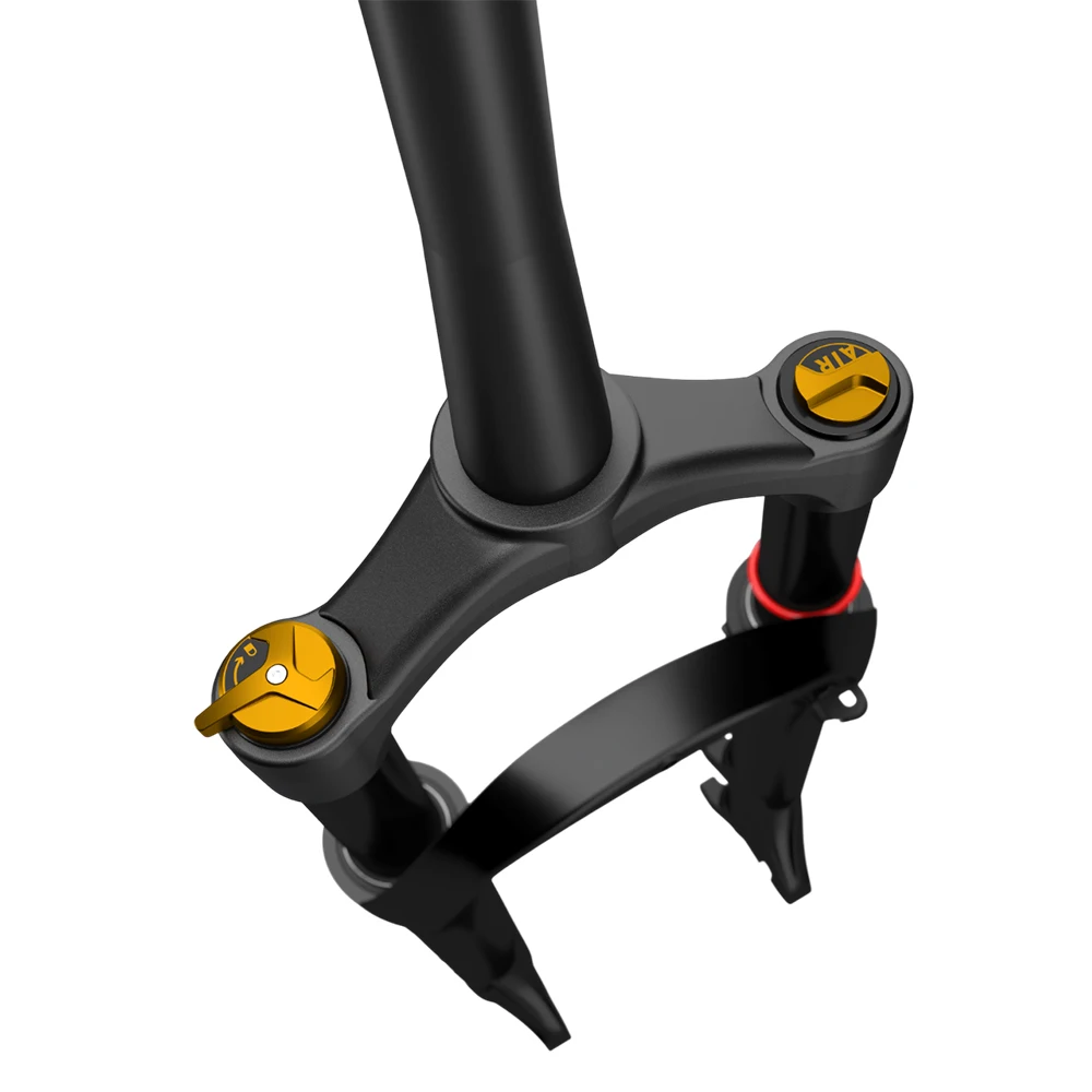 الهواء الربيع الهيدروليكية قفل التدريجي دراجة الجبهة شوكة 50/80/100/120 مللي متر السفر 20 26 بوصة دراجة Fatbike شوكة تعليق #4