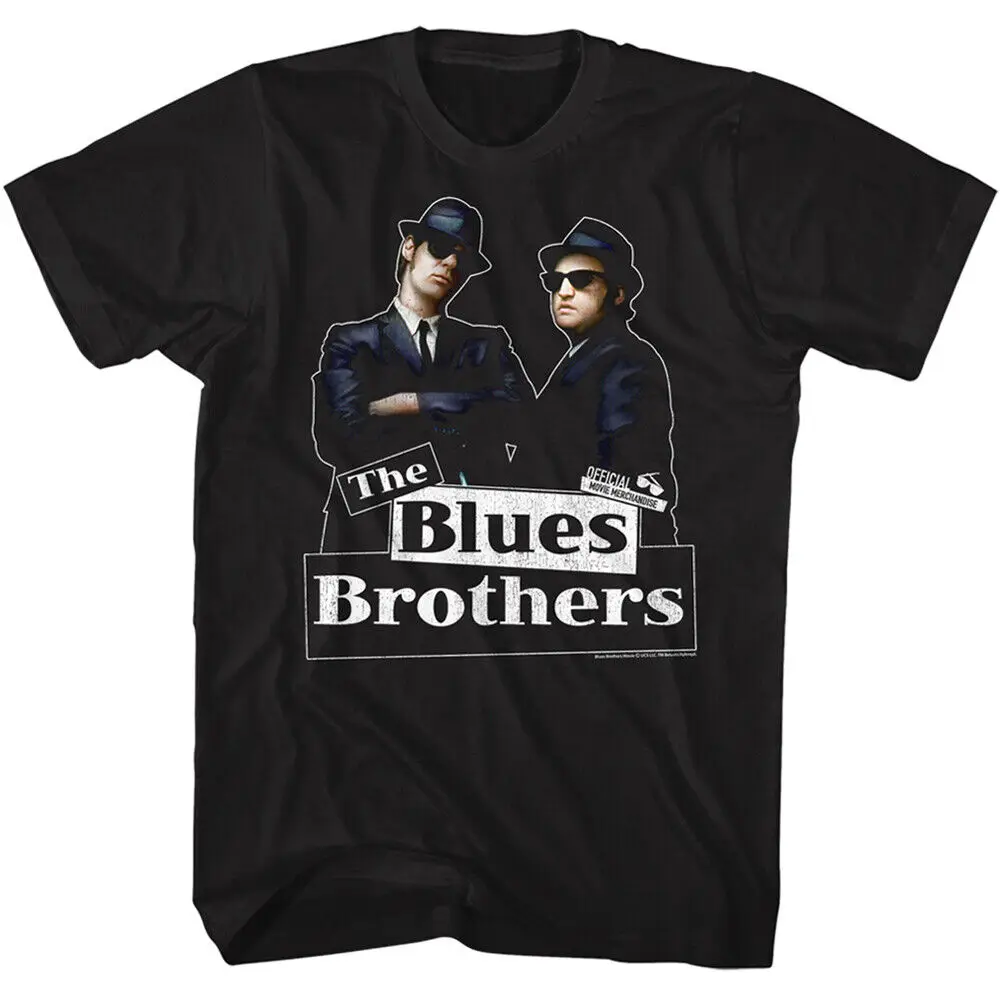 The Blues Brothers Movie Elwood Jake Official Merchandise Men's T Shirt