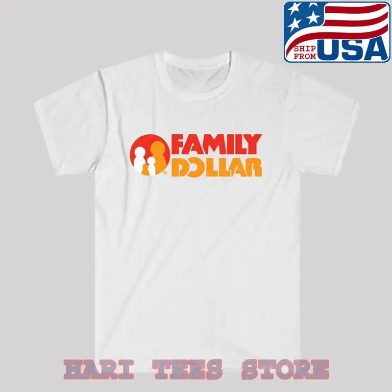 

Магазин семейных долларов, новая мужская белая футболка, размеры от S до 5XL