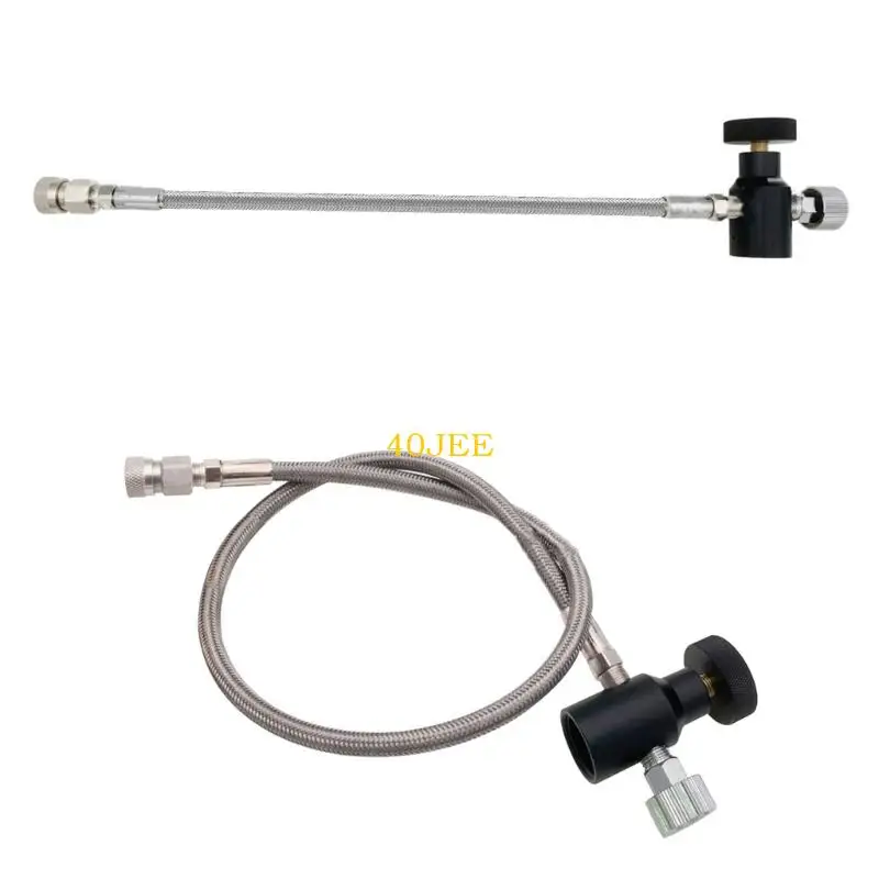 40JE Metal Fast Release CO2 Inflator Fittings G1/2 Thread Precise Airflows Control