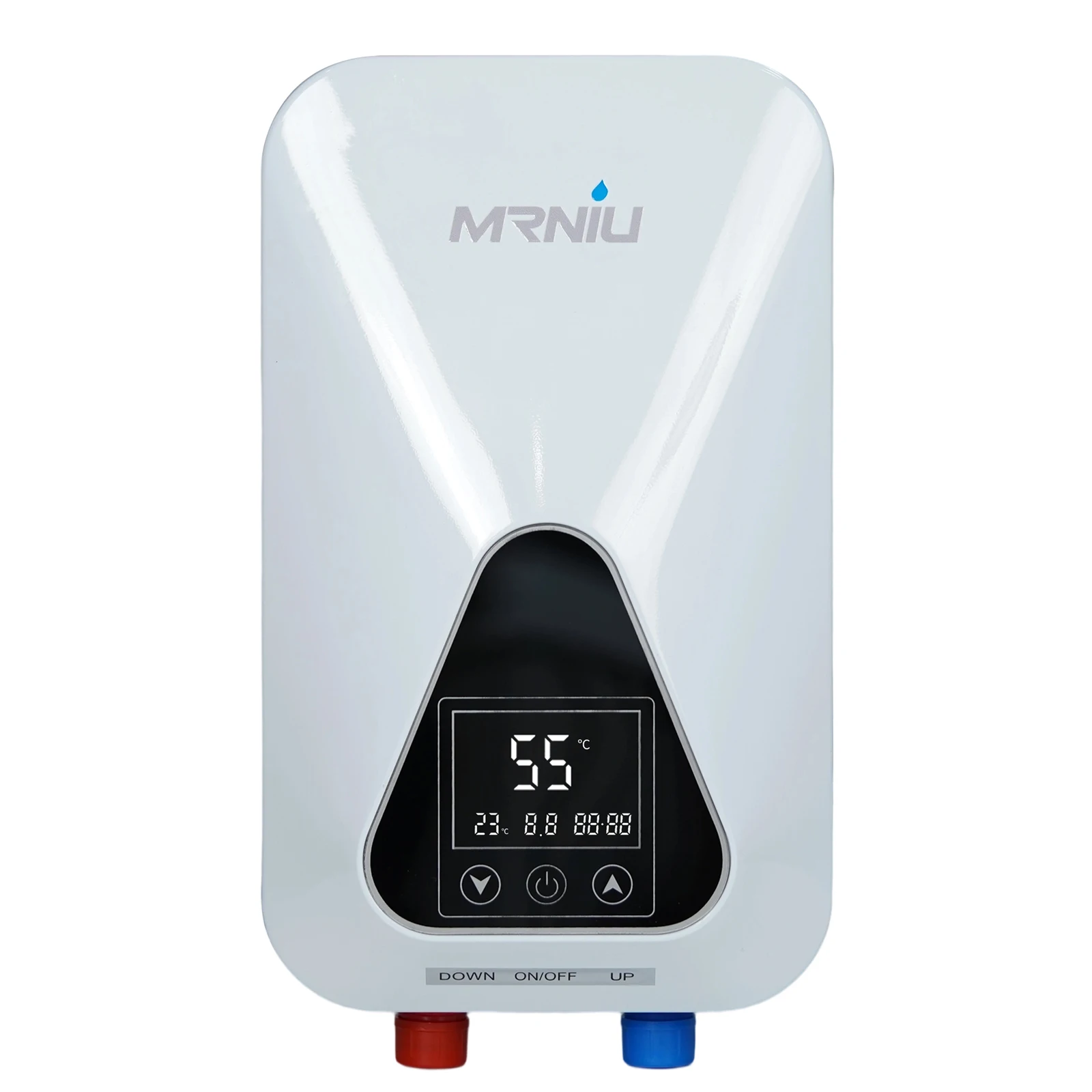 

Instant Electric Tankless Water Heater Shower Bathroom Bath Water Heater 220V 7000W Family Kitchen Under Sink Household Hotel