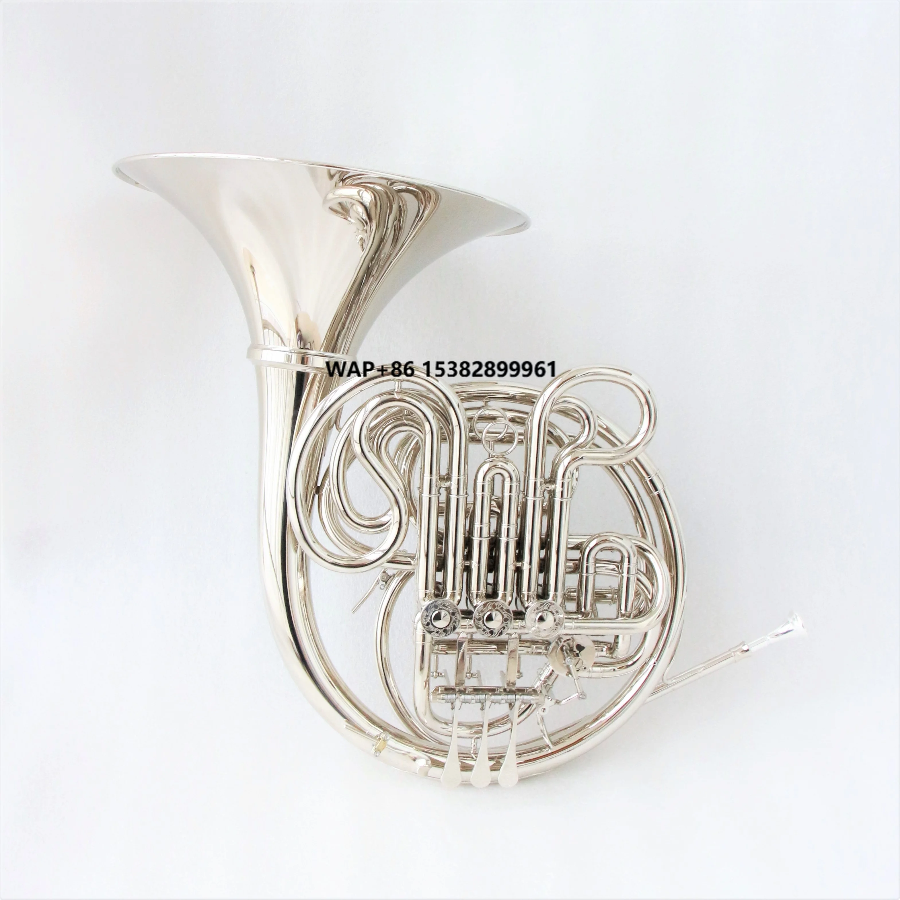

4 Key Double French Horn Separated Bell French Horn Nickel Plated Professional French Horn Famous Brand 103 Style