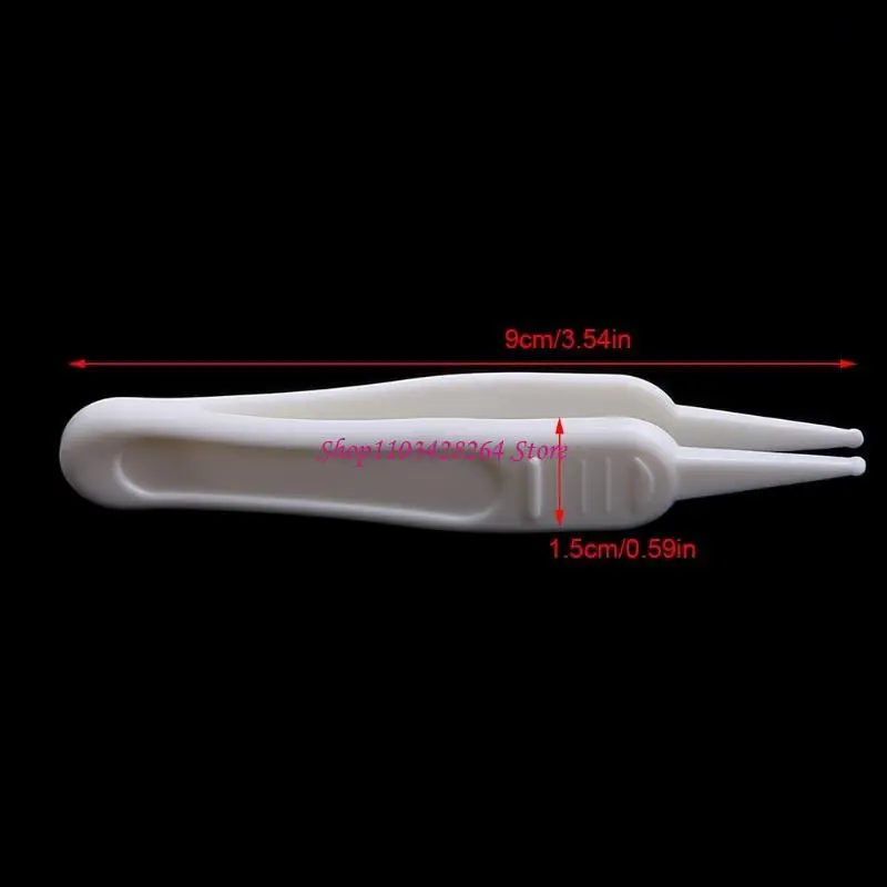 

Infants Clean Ear Nose Clean Tweezer Navel Visible Safety Tweezers Safe Forceps Cleaning Supplies for Health Care