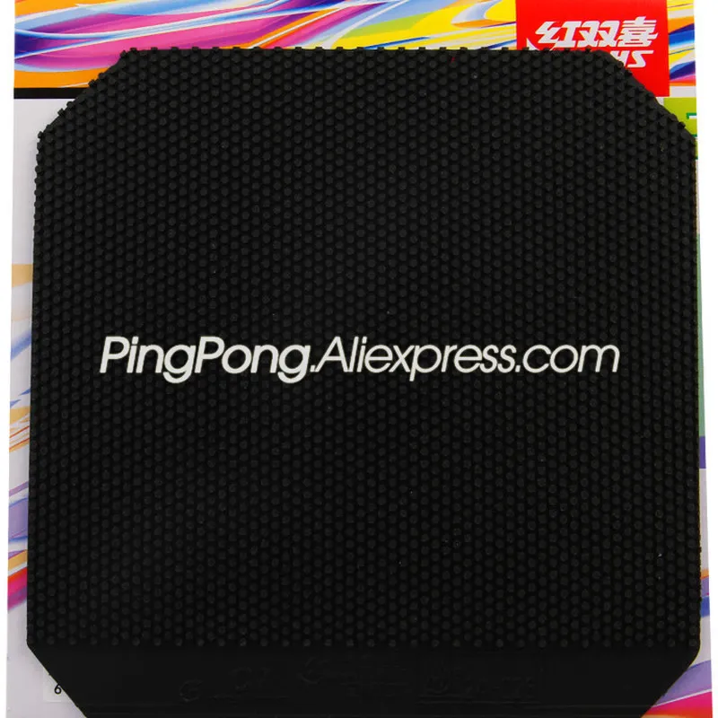 DHS C7 تنس الطاولة المطاط Pips-out C-7 Ping Pong Topsheet OX الإسفنج