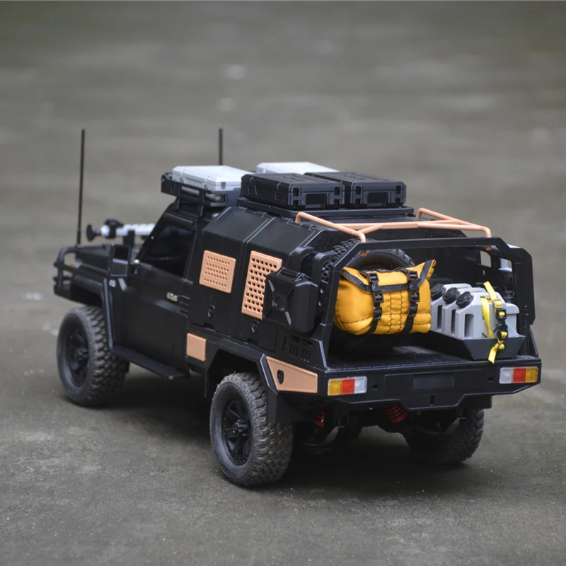 MN82 Scala a scatola laterale Set serbatoio acqua Accessori decorativi per 1/12 MN82 MN82S LC79 Accessori auto telecomandati