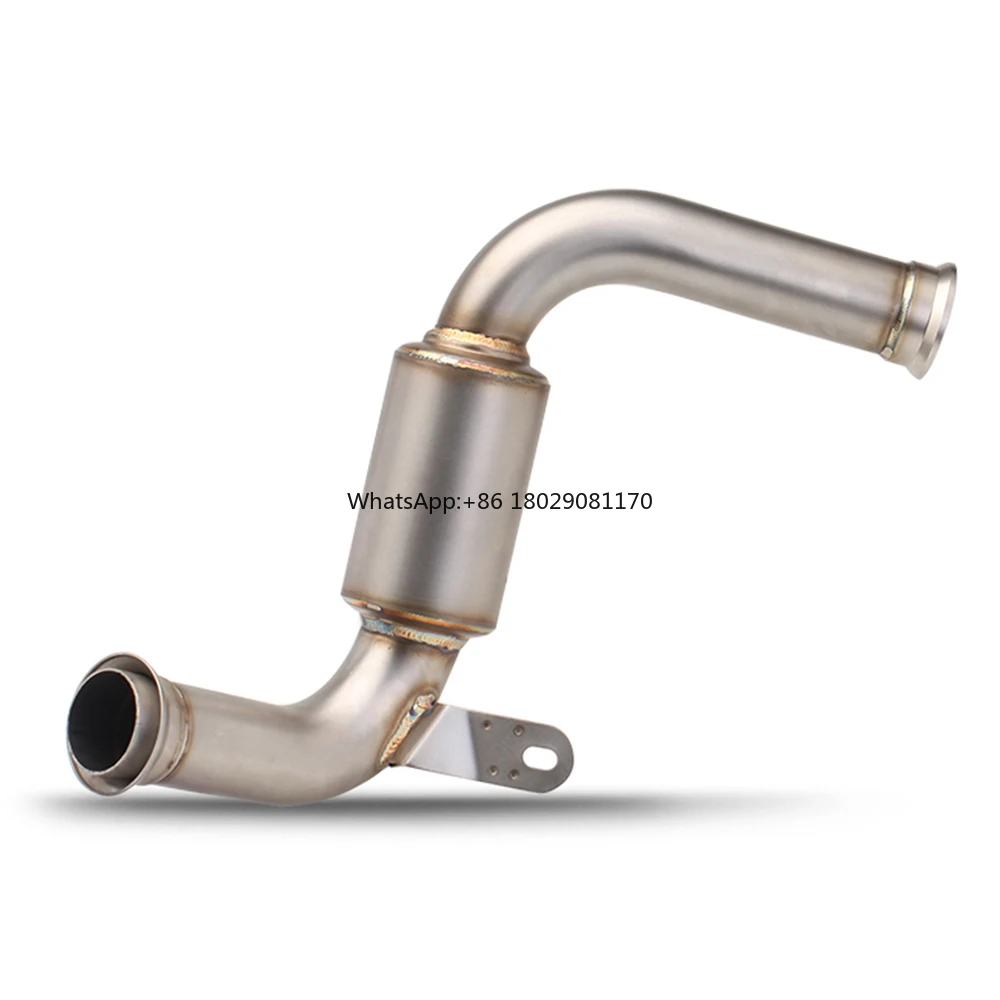 

Модифицированная средняя Соединительная труба для выхлопных газов мотоциклов с каталитическим эффектом для KTM DUKE 390 125 200 250 RC390 17-21 лет