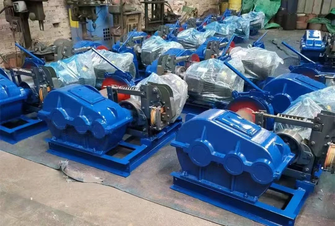 

2026 1.5ton-2 Ton-2.5 Ton Slow Speed Electric Winches Steel Material with Steel Wire Rope
