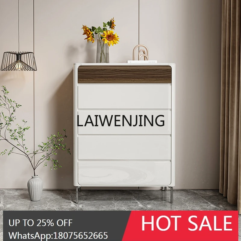 Leichte, luxuriöse Kommode, Schlafzimmer, Aufbewahrung, einfacher Wandschrank für das Wohnzimmer