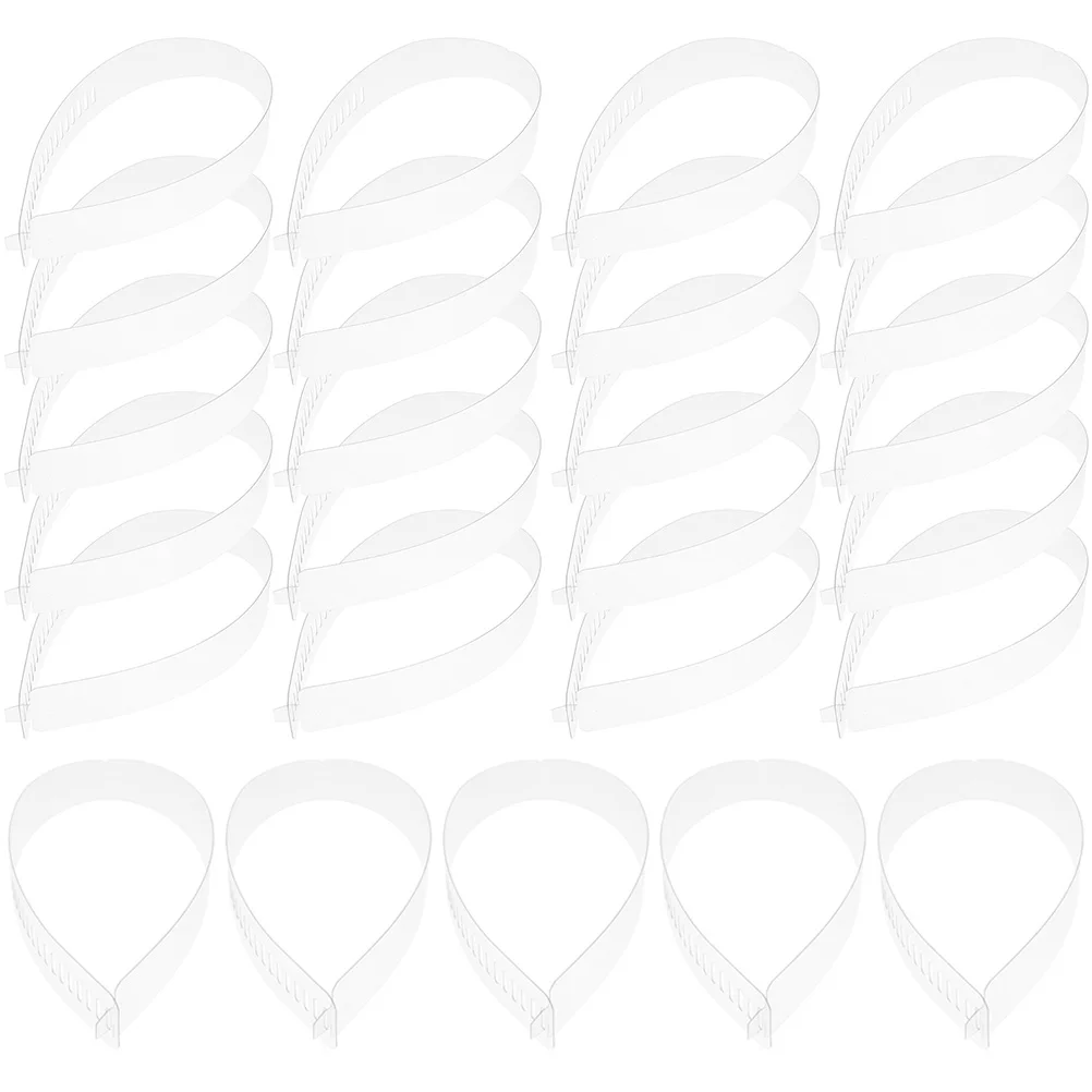 60 قطعة شرائط طوق شفافة بولي كلوريد الفينيل قابل للتعديل طوق القميص دعم دائم البلاستيك يبقى للرجال النساء بلوزة تحديد الإمدادات #6