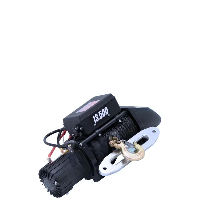 

Car winch 12v truck self-rescue crane off-road vehicle