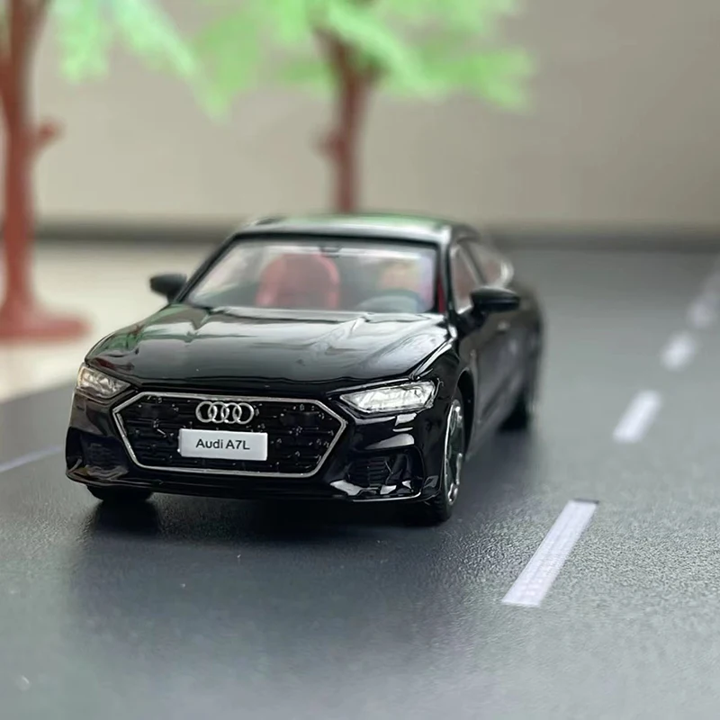 MASSDI 1/64 Scale A6L/A7L/A8L AD1500 AD1000 AD2100 Alloy Simulation Car Model Static Collection Decorated Holiday Gifts Toys