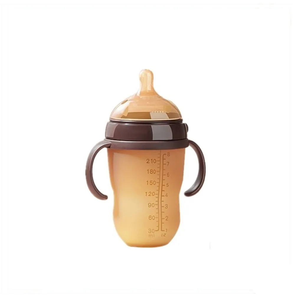 

New 150ml/240ml Bottle Wide Caliber Portable Water Cup Anti Bloating Anti Falling Silicone Bottle Feeding Supply