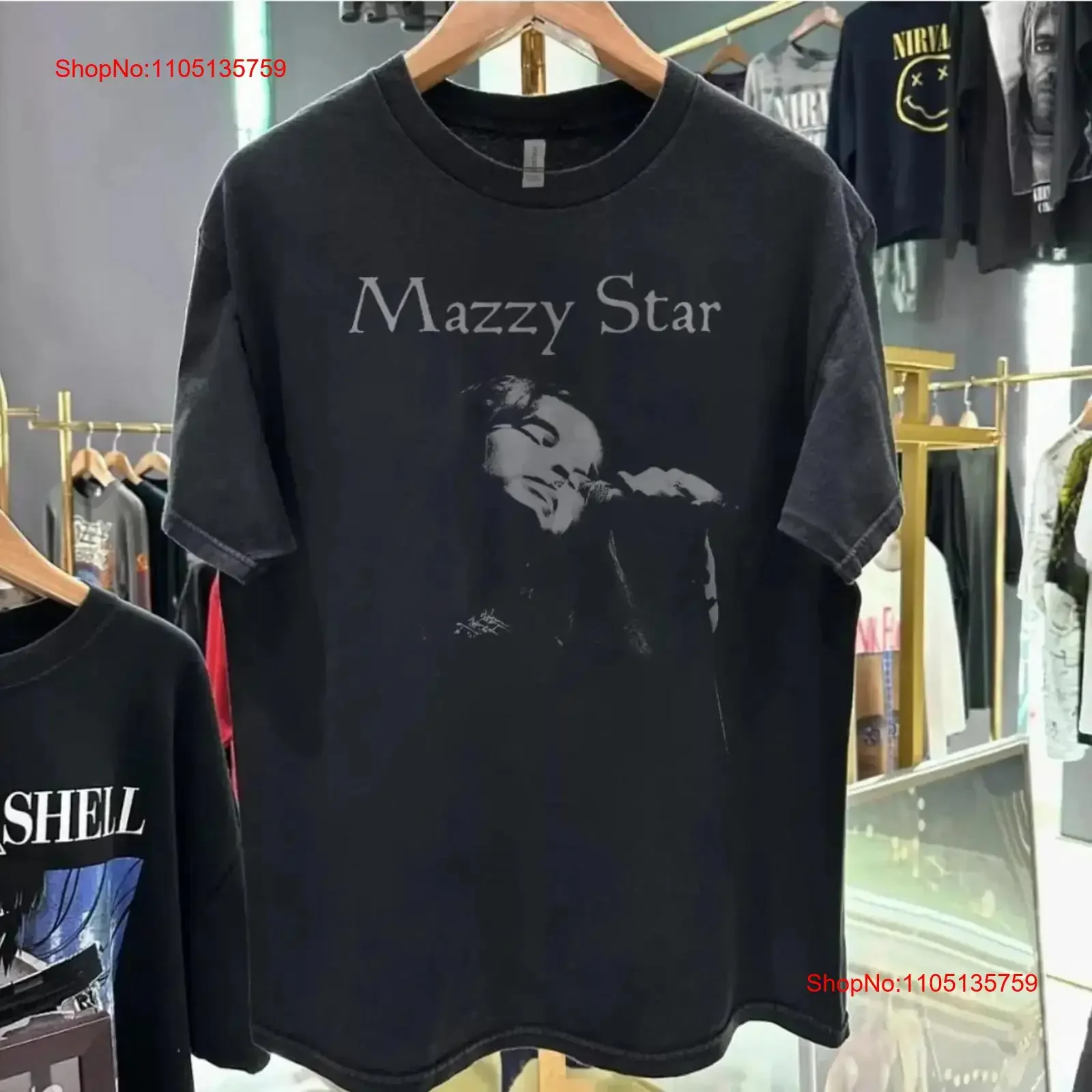 

Футболка Mazzy Star, редкий дизайн, черная KH11959, винтажная, удобная, с рисунком, модная, растянутая, мужская, мягкая, унисекс, универсальная