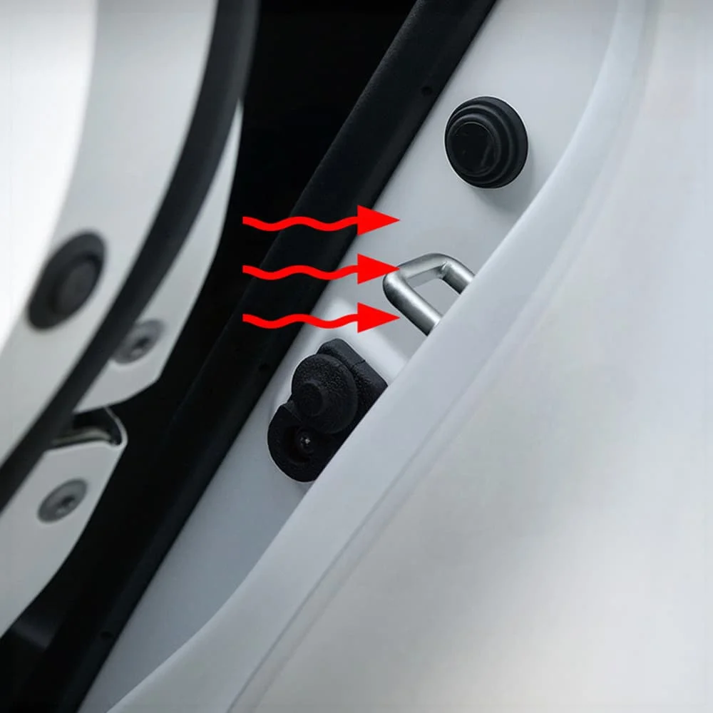 

10pcs Car Door Anti-shock Stickers Soundproof Buffer Gasket for Ford Focus 3 MK3 MK4 Fiesta Ecosport/Peugeot 208 508 2008 3008 C