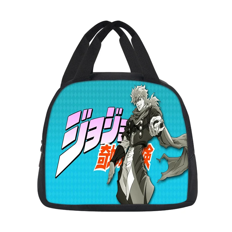 JoJo's Bizarre Adventure lunch bag versatile cartoon large capacity new item, best gift for boys and girls on school birthdays