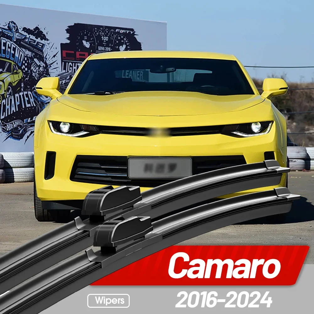 

For Chevrolet Camaro 2016-2024 Front Wiper Blades Windshield Windscreen Window Accessories 22"20" 2023 2022 2021 2020 2019 2018