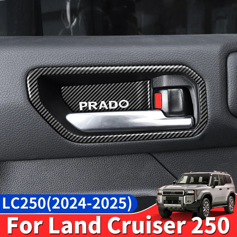 

For Toyota Land Cruiser 250 2024 2025 Prado LC250 1958 First Edition Car Door Handle Inner bowl Decoration,Interior Accessories