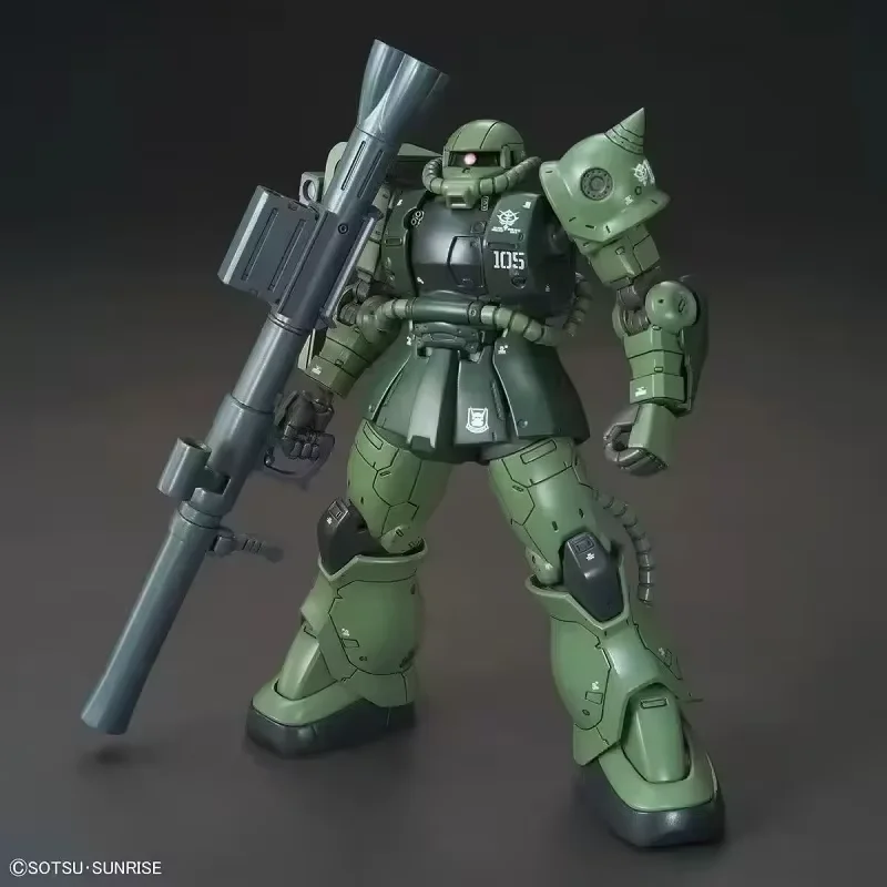 GTO ZAKU HG 1/144 MS-06K Modelo de montagem Figuras de ação Brinquedos infantis Robô Plástico Coleção de modelo de alta qualidade Presentes para meninos