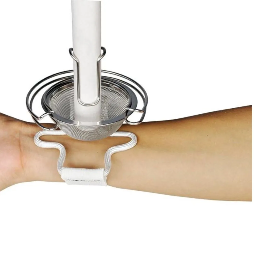 

Suspended moxibustion frame apparatus hanging warm moxa box with belt suitable for 18mm diameter Aizhu Ai moxa back neck points