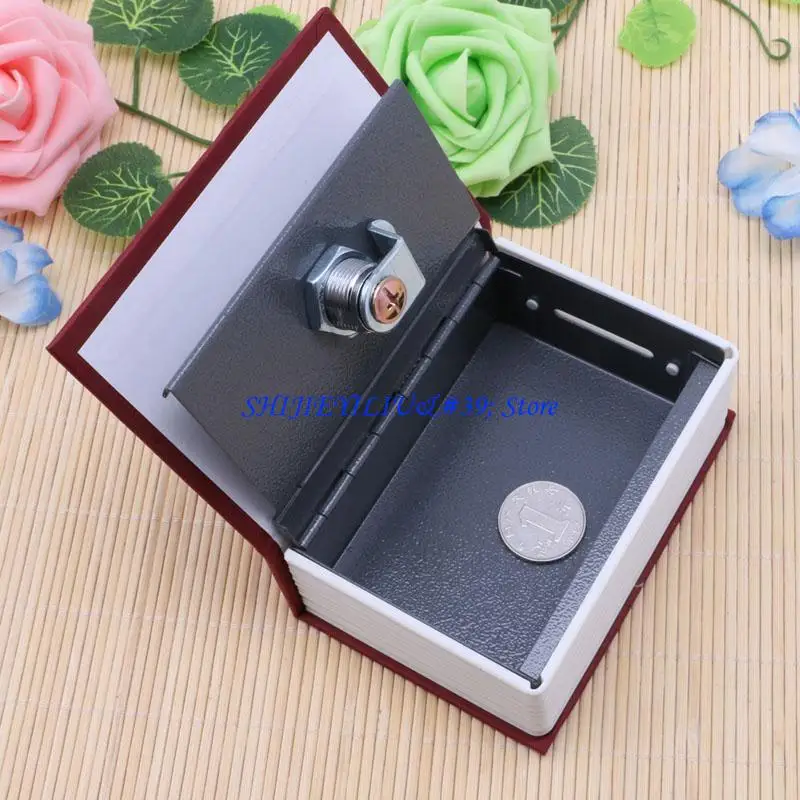 E21F Lock Book Security Lock Dictionary Storage Box Book Safe