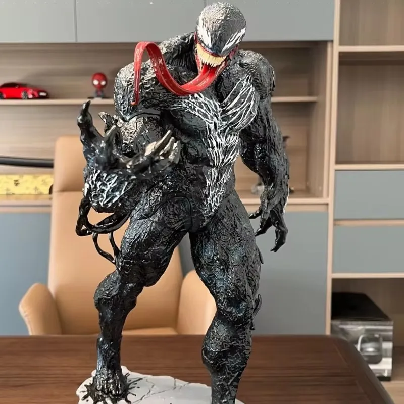 New Arrival 50cm High Quality Marvel'S Lethal Guardian Venom  Model Desktop Display For A Boyfriend'S Birthday Present Gifts Toy