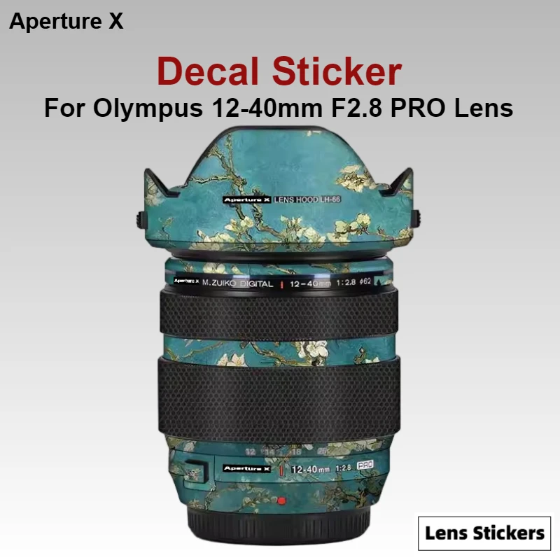 

Для Olympus M.ZUIKO DIGITAL ED 12-40 мм F2.8 PRO наклейка на объектив защитная наклейка на кожу пленка защитное покрытие от царапин 12-40F2.8PRO