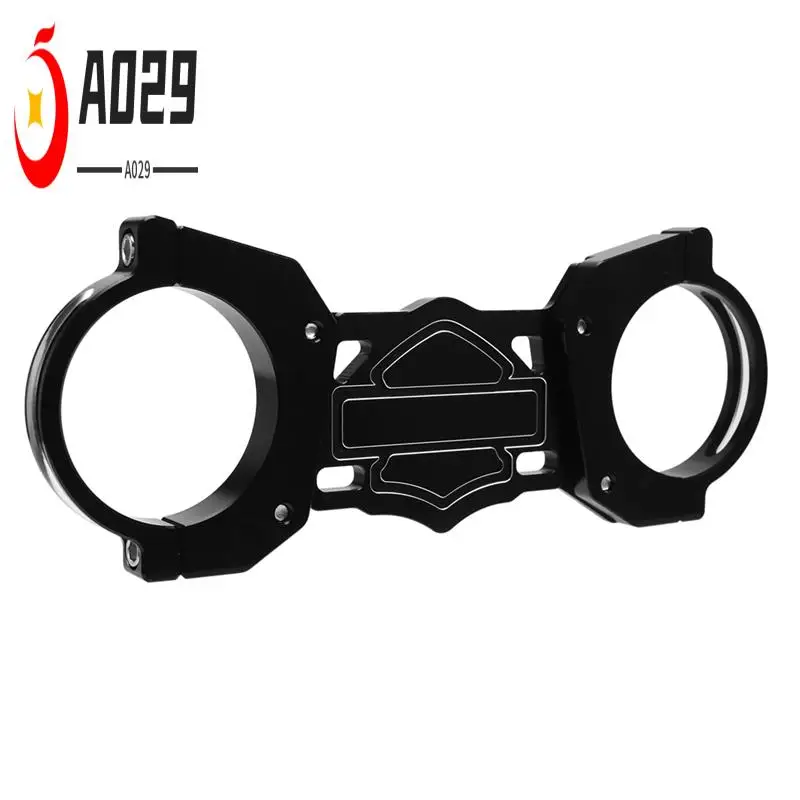 

A029-Motorcycle Front Fork Balance Shock Bracket Absorber Brace Suspension Steering Holder For Sportster XL 883 1200