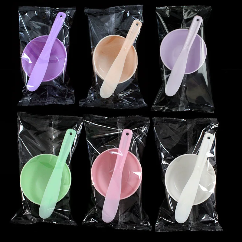 Face Mask Mixing Bowl Set Facial Skin Care Tools Kit Silicone Mask Stick Mixing Bowl Supplies Beauty Set Large Size