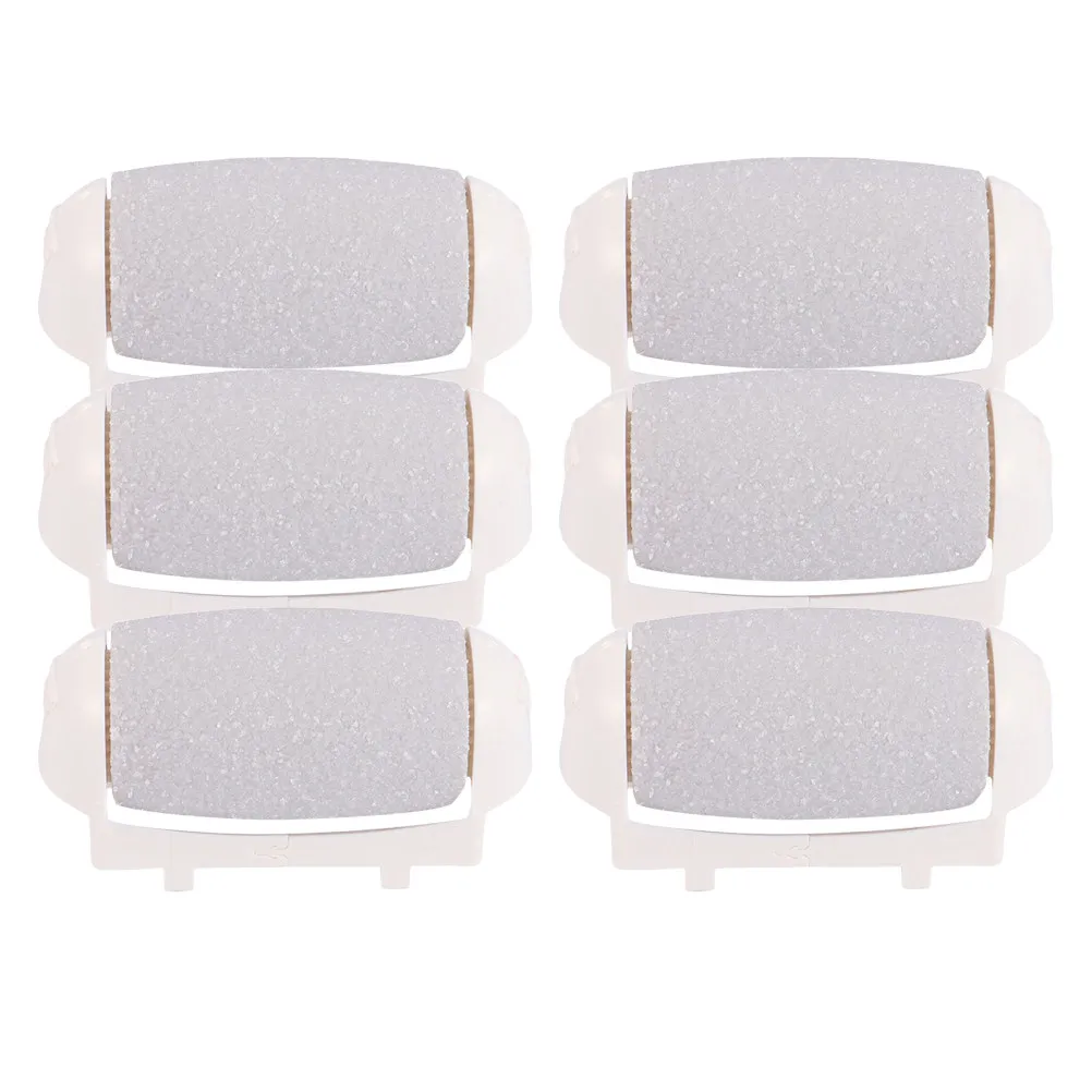 

6Pcs Calluses Remover Replacement Roller Heads for Electronic Foot File Dead Skin Remover Pedicure Tools Efficient Foot Grinding
