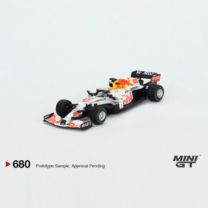 1:64 Red Bull F1 Auto Red Bull 11 Nr. 33 RB16B 679 680 Miniatur-Simulationsautomodell aus Legierung aus Druckguss, Jungenspielzeug, Kindergeschenk