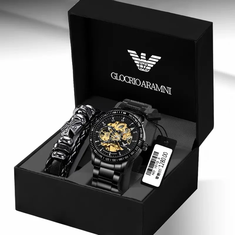 

Genuine Goods Large Dial New watch Men's Automatic Mechanical Men's Fashion Waterproof