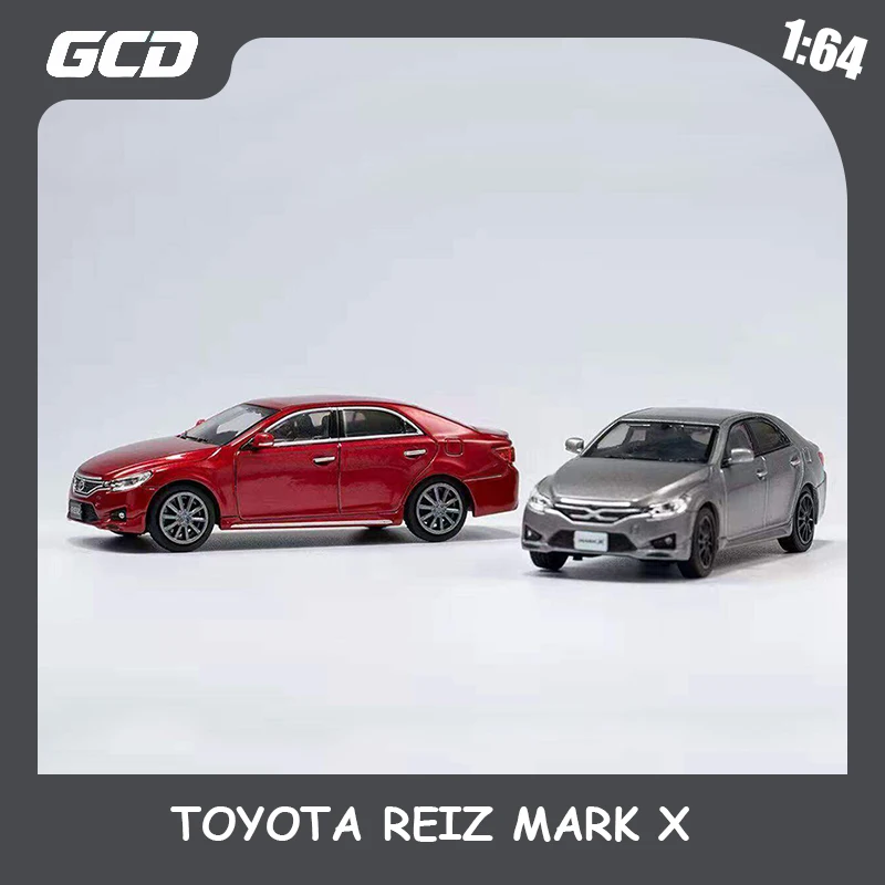 

Модель автомобиля GCD 1:64 Toyota REIZ MARK X из сплава, игрушка для мальчиков, коллекционный предмет для взрослых, украшение