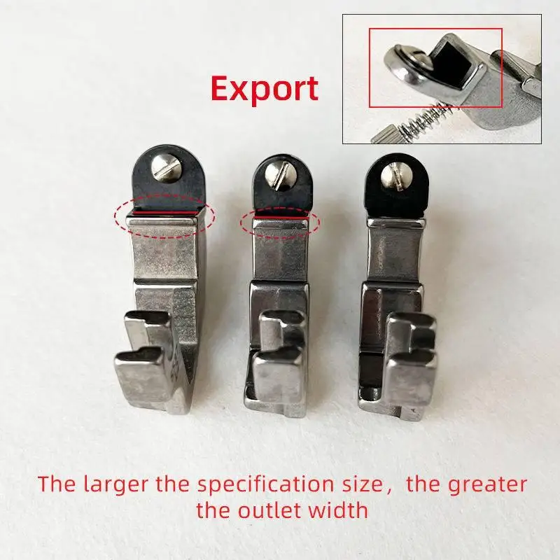 Right Guided Multifunctional Buttonhole Foot for Sewing Machines DIY Tailor Tools for Handmade Shirts Dresses and Suits