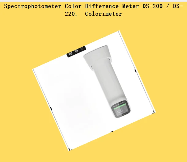Spectrophotometer Color Difference Meter DS-200 / DS-220,  Colorimeter for Textile, Printing, Paint, Plastic Color Testing