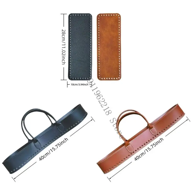 حقيبة خياطة حرفية مشجعة قديمة حقيبة واسعة مخطط داخلي رفيق عملي 066F #6