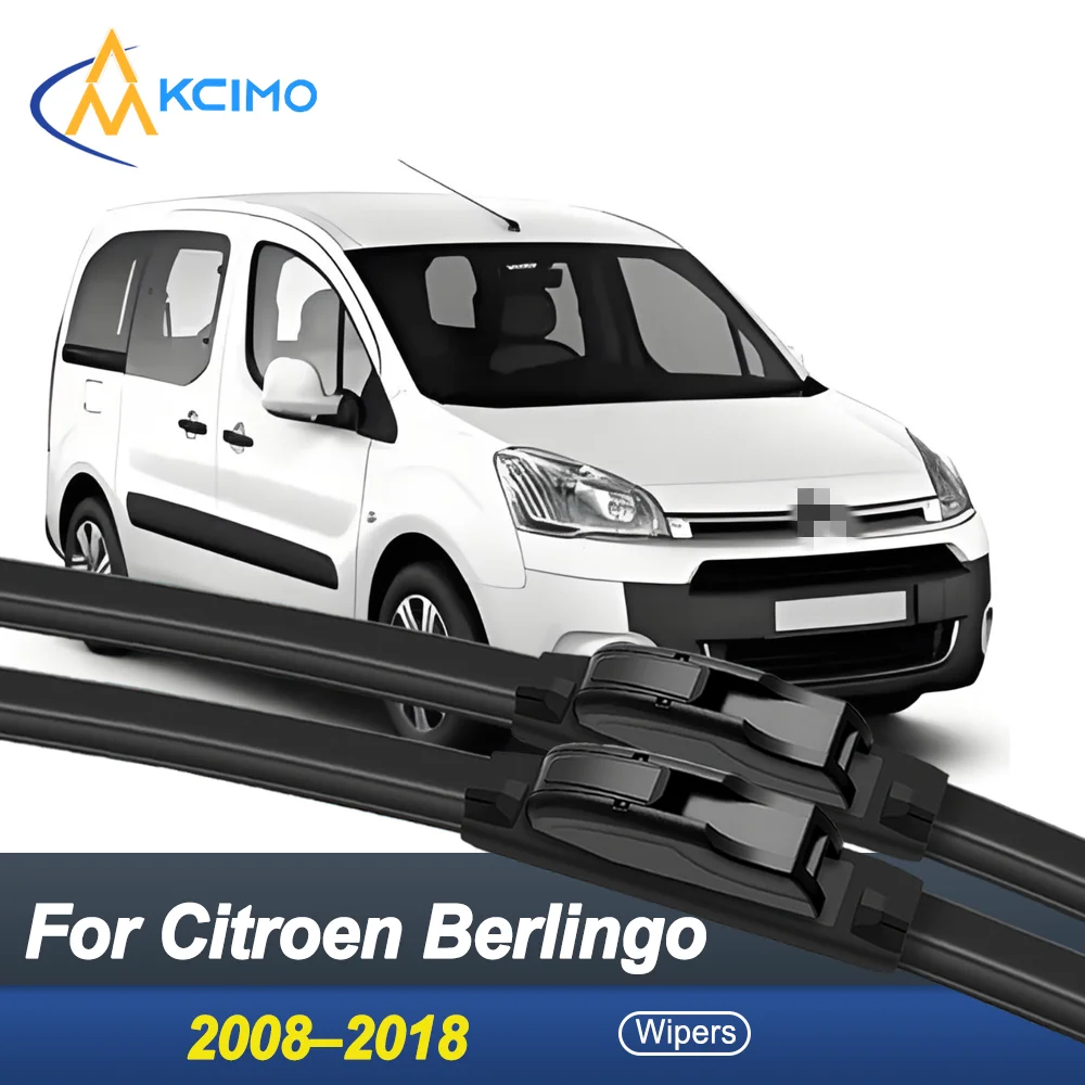 

2PCS New Wiper Blades for Citroen Berlingo B9 2008-2018 Peugeot Partner Opel Combo Cargo/Life (Russia, 2021-present) Rain Brush