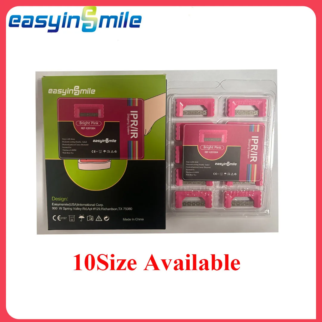 

0pcs Dental Interproximal Reduction Strips, Orthodontic IPR strips, Polishing saw,Reduction Abrasion Finishing Strips