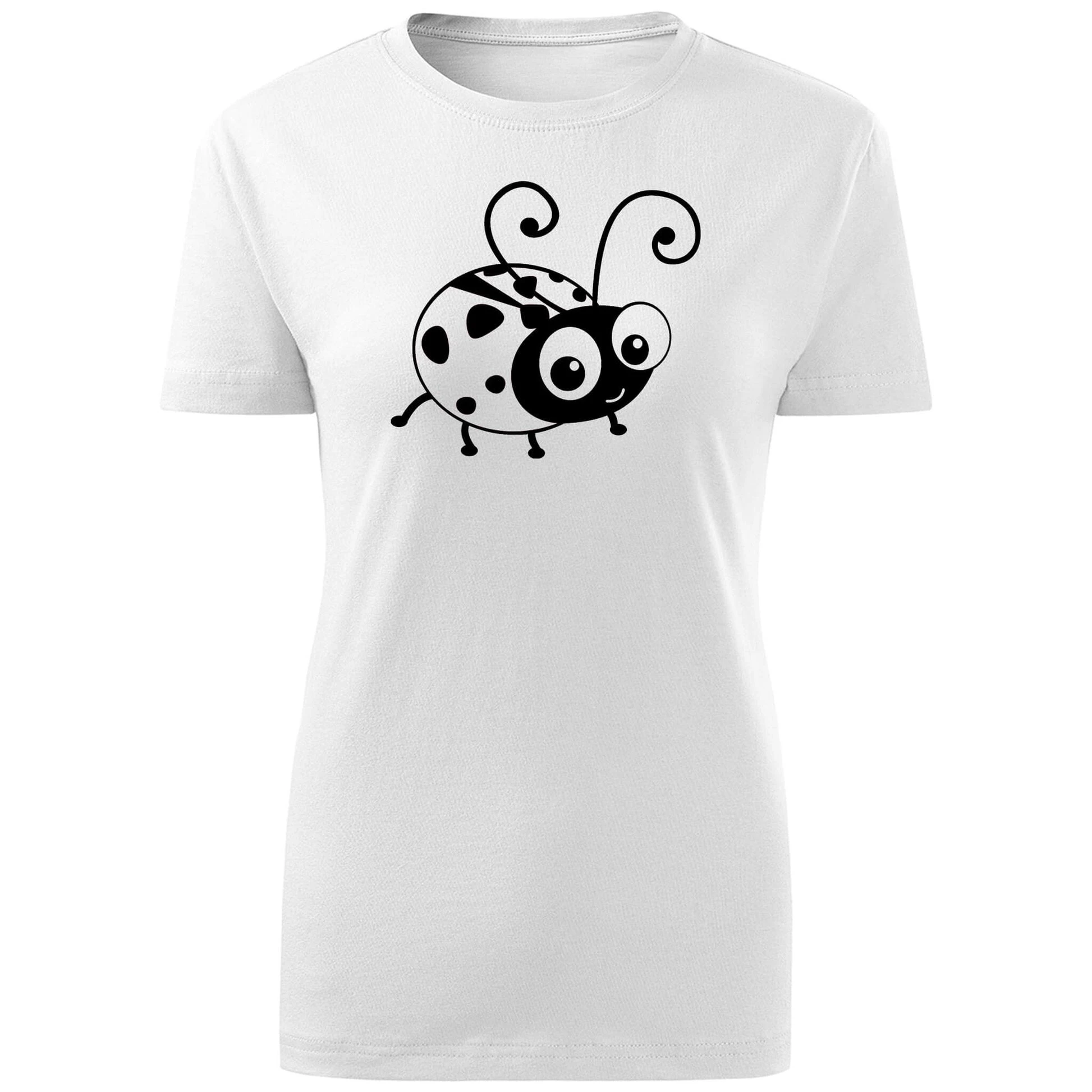 

Ladybug Graphic Printing Summer Luxury Brand Cotton Men's and Women's T-Shirts Short Sleeves Street Fashion Trend Clothing