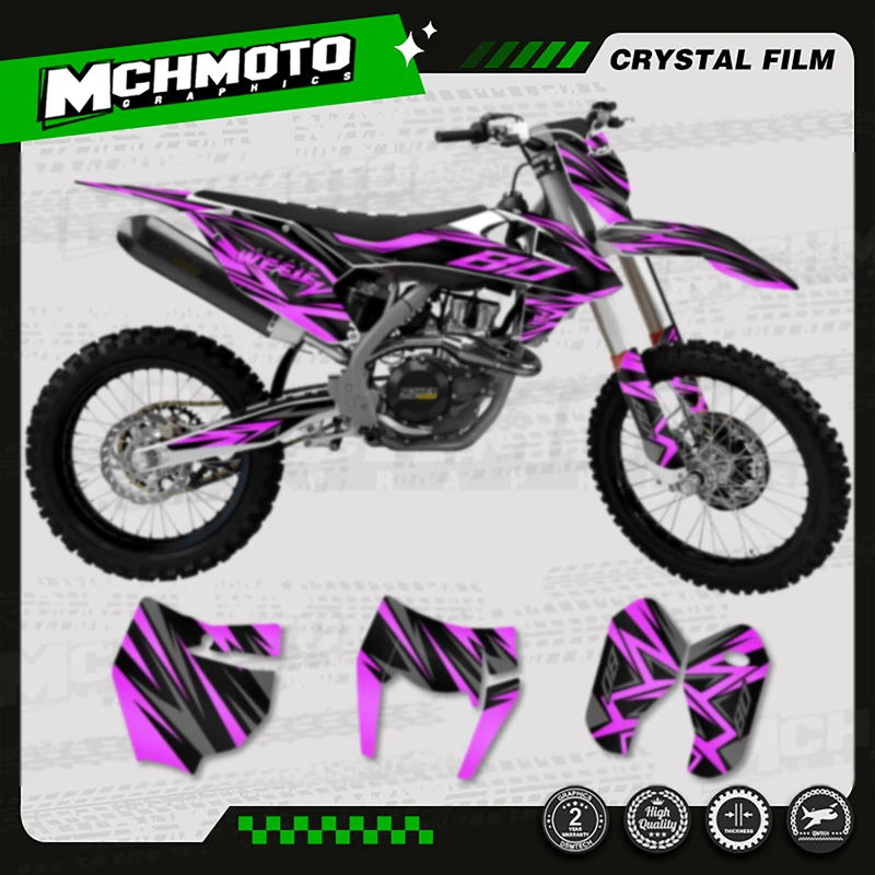

MCHMFG Full Graphics Decal Stickers For KTM SX SXF 2016 2017 2018 EXC EXC-F 2017 2018 2019 125 250 300 350 450 -010