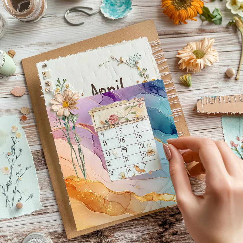 حزمة ورق قصاصات فنية عتيقة (36 ورقة، 6 × 6 بوصة): لمجلة غير المرغوب فيها، مخطط، صنع البطاقات، ديكور DIY