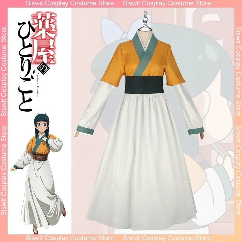 

CosplayMaomao Cosplay Costume Anime The Apothecary Diaries Role Play Girls Uniform Han Fu Maid Suit Full Set Carnival Party Dre