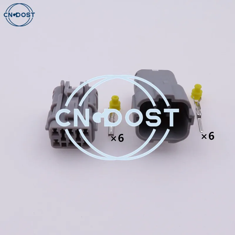 

1 Set 6 Pin 7123-7464-40 7222-7464-40 Auto Connector Light Lamp Plug AC Assembly MG640337 MG610335 For Buick KIA Ford Hyundai