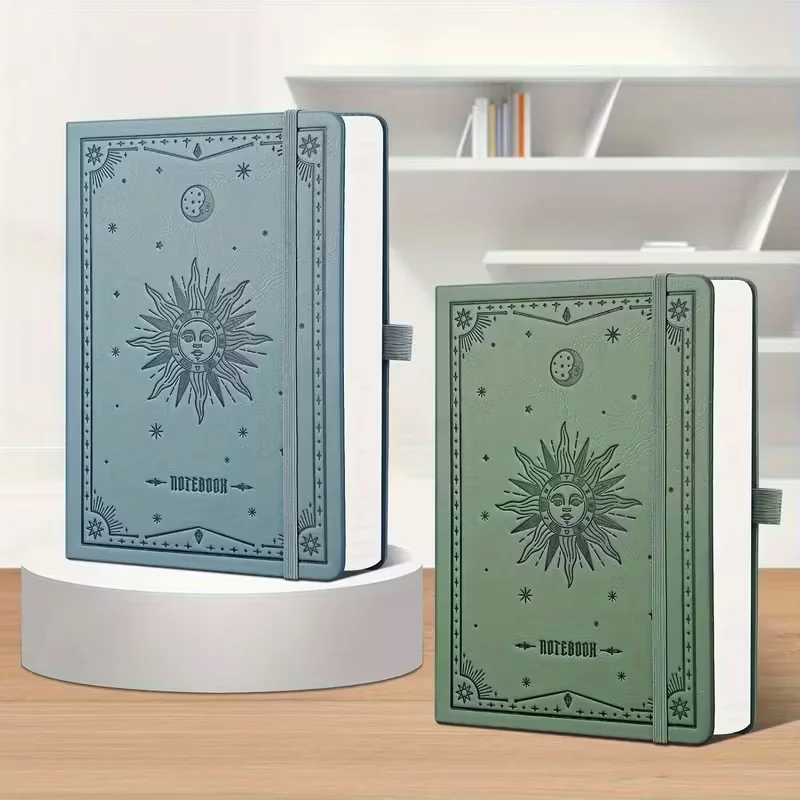 Hardback Leather Notepad 320 Pages Stationery A5 Notebooks Blank School Useful Diary Journal Notebook Sketchbook Supplies Office