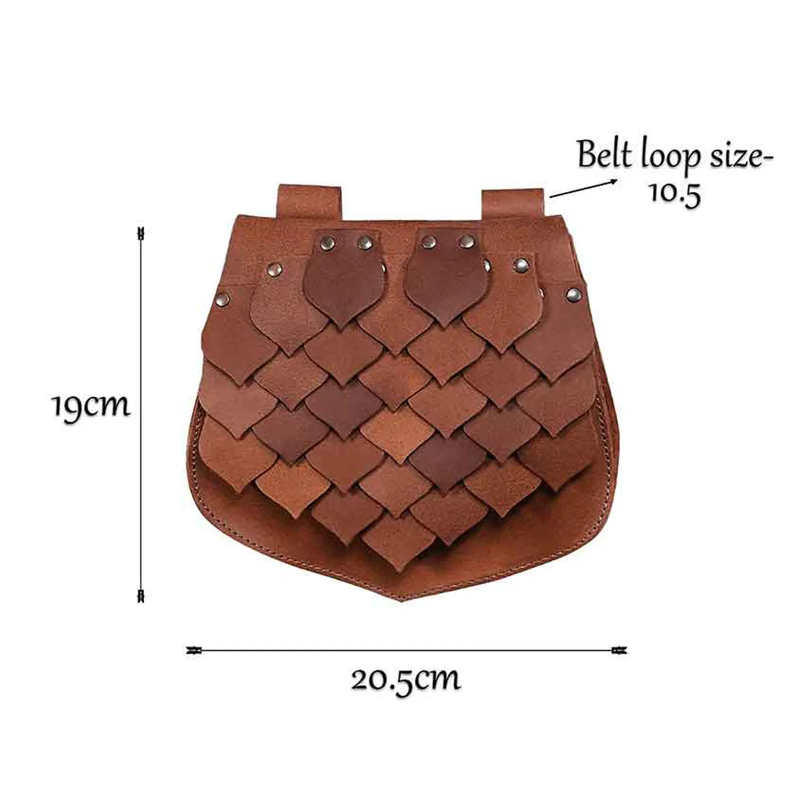 Bolsa de cinturón renacentista, riñonera medieval de piel sintética, accesorios de disfraz LARP para hombres y mujeres