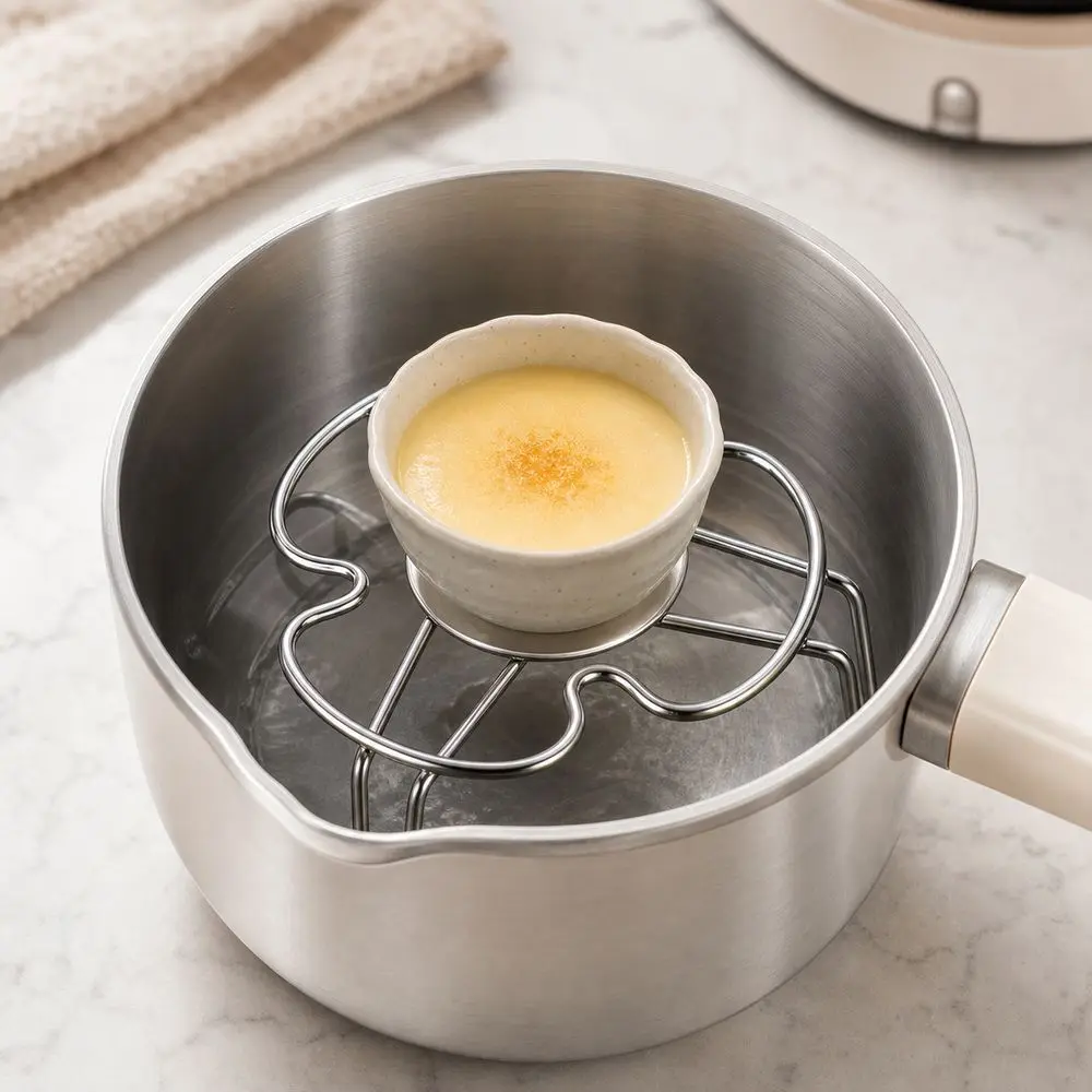 Multifunctional Steam Rack Reusable Compact Mini Steam Rack Raised Leg Structure Steamer Cooking Tableware Stand