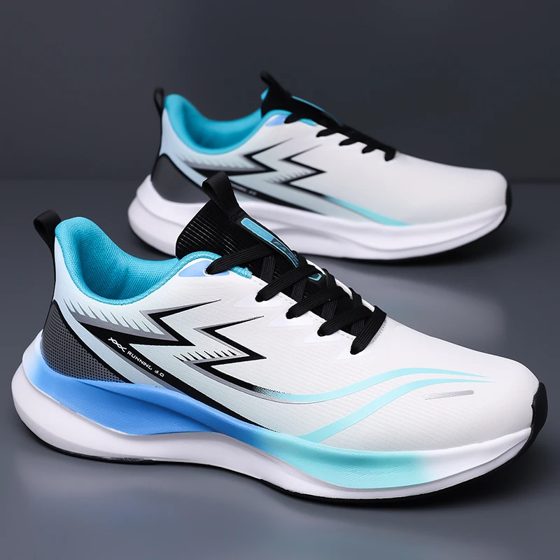 Men's Mesh Breathable Running Shoes 39‑44 Lightweight Non‑Slip Casual Sports Sneakers for Outdoor Walking