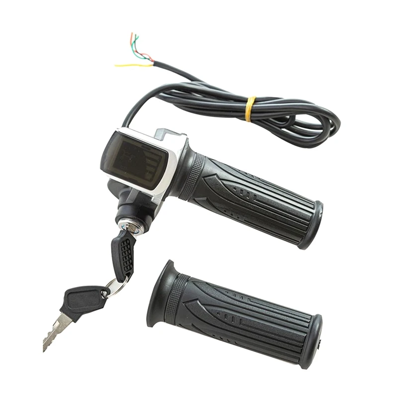 Electric Bike 36V 350W Brushed Controller Throttle Grip Set For Scooter Ebike Motor 1 Pair Twist Throttle Handlebar