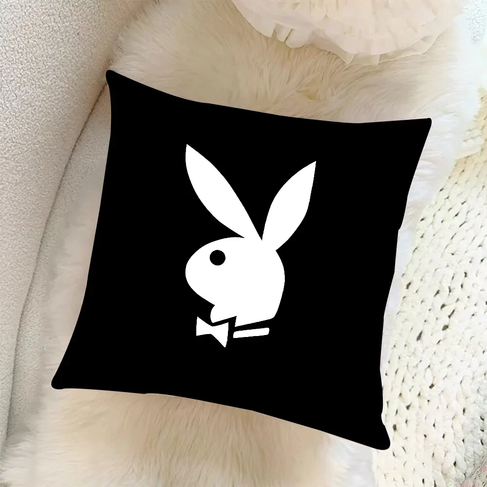 Luxury Brand P-playboy Pillow Case Elegant Couple Home Living Room Bedroom Decorative Rectangle Pillowcase Sofa Cushion Cover