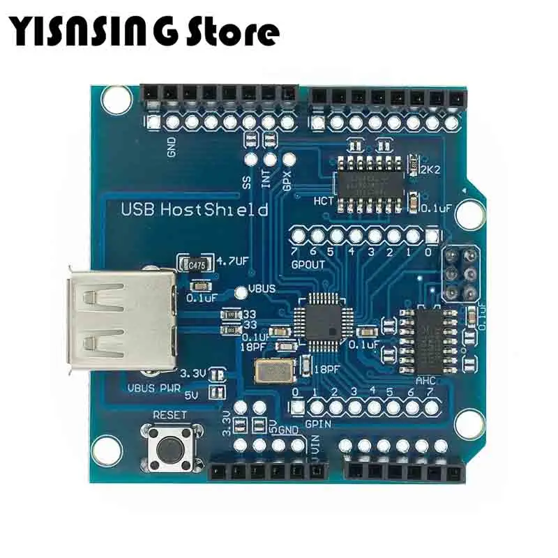 USB Host Shield 2.0 for Arduino ONE MEGA ADK Compatible for Android ADK DIY Electronic Module Board
